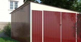 Сарай из труб в Качканаре от 40684 рублей - строительство сараев из труб и профнастила