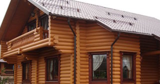 Строительство дома из оцилиндрованного бревна в Качканаре - от 132223 рублей