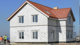 Построить двухэтажный дом из газобетона в Качканаре - Строй-Кчк от 132223 рублей